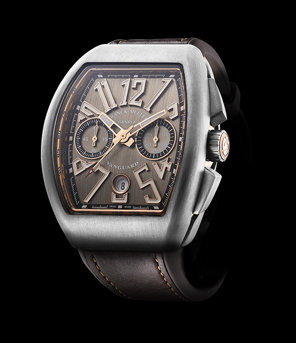 Vanguard鈦金屬玫瑰金計時碼錶